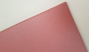 Papel Perolado Liso Rosa Quartz 20 folhas A4 - 180g - Papel Especial